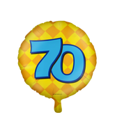 Helium Ballon 70 Jaar 46cm